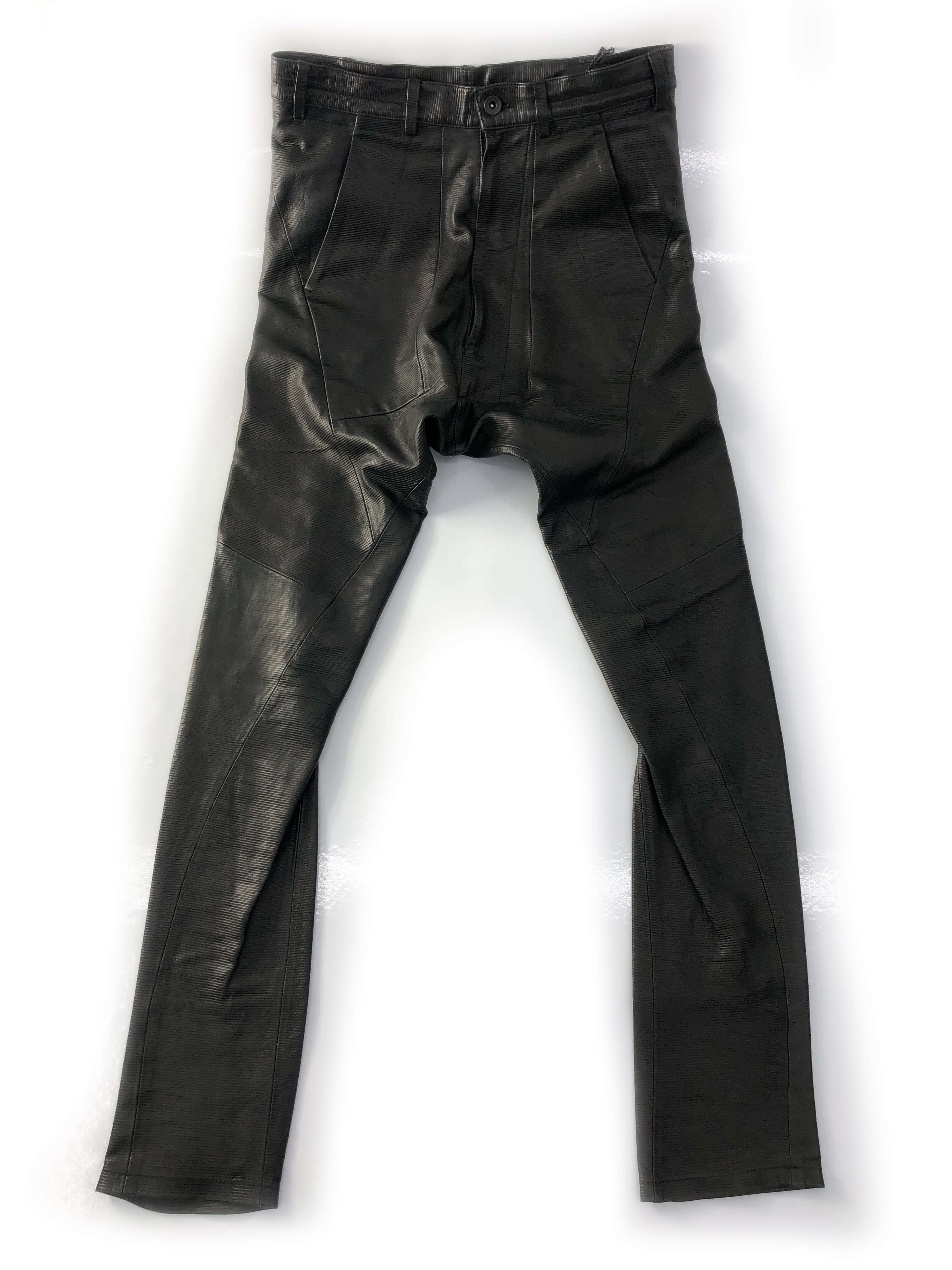 julius 2014-15fw Glitch; leather pants