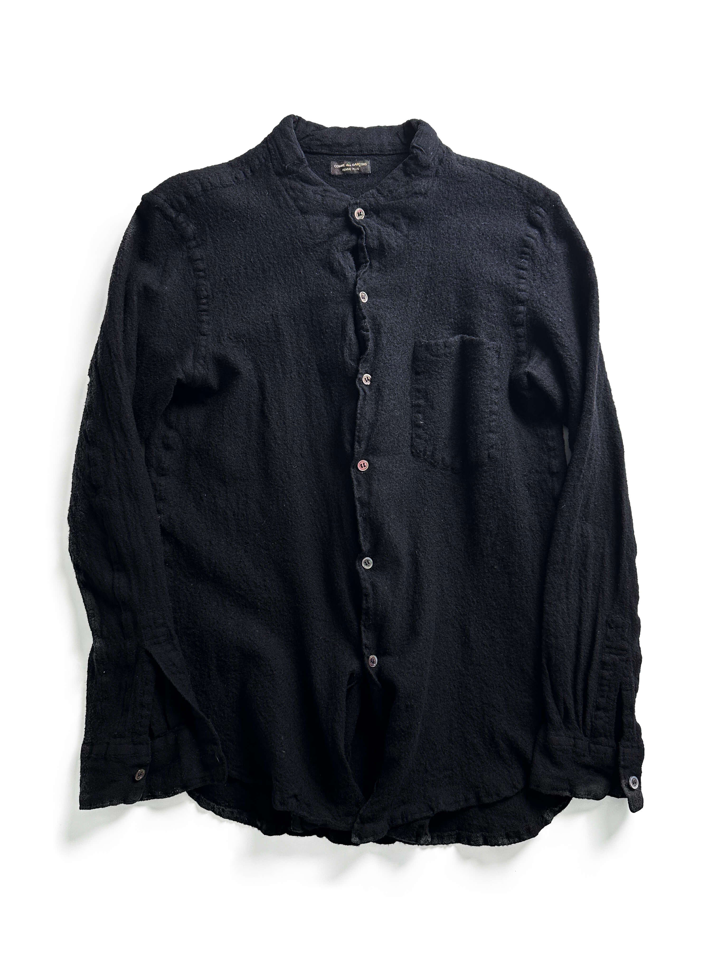 COMME des GARCONS HOMME PLUS 1998aw boiled wool shirts